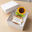 You are my sunshine - Custom Flower Crochet Gift For Mom, Grandma, Mentor - Permagift