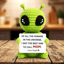 Out of All the Humans in the Universe – Personalized Alien Gift - Permagift