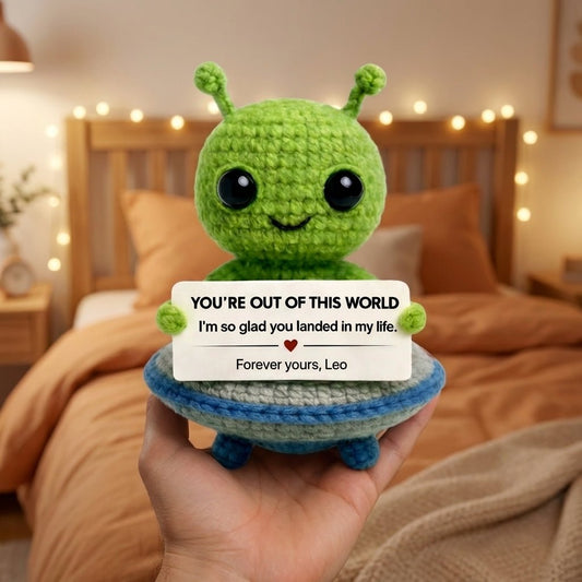 Custom UFO Crochet Gift - Permagift
