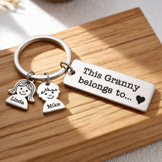 Custom Name Keychain Gift - Permagift