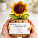 I'll Always Need You - Custom Flower Crochet Mother's day gift - Permagift