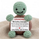 Custom Turtle Crochet Mother's day gift for Mom, Grandma - Permagift