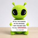Out of All the Humans in the Universe – Personalized Alien Gift - Permagift