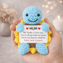 Custom Turtle Crochet Mother's day gift - Permagift