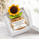 You are my sunshine - Custom Flower Crochet Gift For Mom, Grandma, Mentor - Permagift