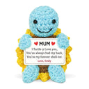 Custom Turtle Crochet Mother's day gift - Permagift