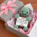 Custom Turtle Crochet Mother's day gift for Mom, Grandma - Permagift