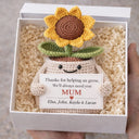 I'll Always Need You - Custom Flower Crochet Gift For Mum, Nan, Dad - Permagift